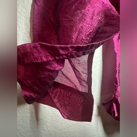 New With Tags Karen Kane Optic 3/4 Sleeve Button Down Shirt Women’s Size XL - Picture 9 of 9